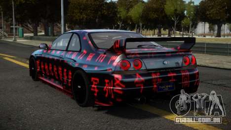 Nissan Skyline R33 GTR G-Racing S12 para GTA 4