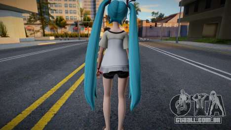 PDFT Hatsune Miku Shiny v1 para GTA San Andreas