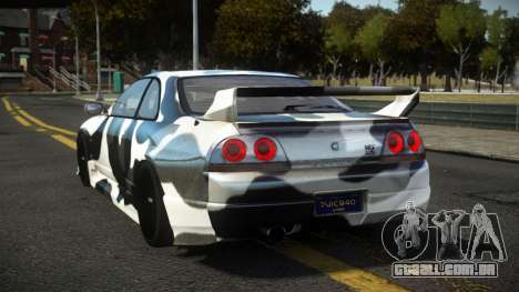 Nissan Skyline R33 GTR G-Racing S7 para GTA 4