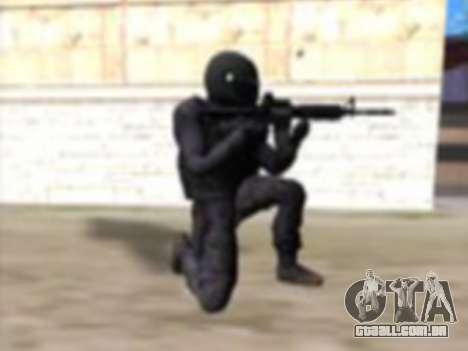 Soldado Negro Nova Pele para GTA San Andreas