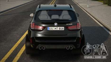 BMW X5M German Plate para GTA San Andreas