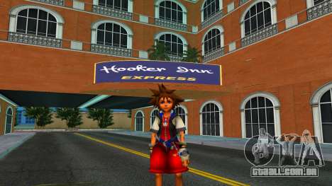 Sora (Kingdom Hearts) para GTA Vice City