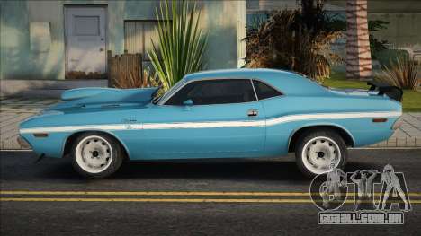 Dodge Challenger RT Blue para GTA San Andreas