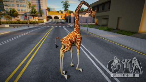 Melman de Madagascar de Game Cube para GTA San Andreas