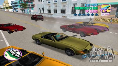 Carro Spawn Stinger para GTA Vice City