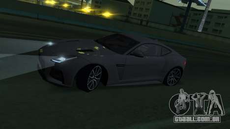 Jaguar F-Type (YuceL) para GTA San Andreas