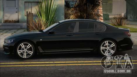 BMW i750 2017 Black para GTA San Andreas