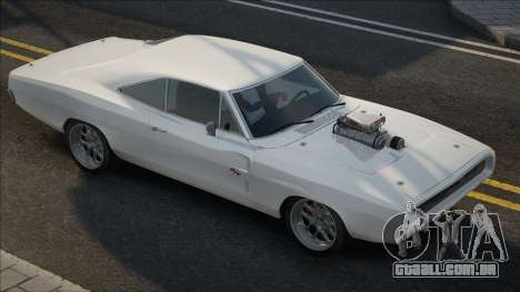 Dodge Charger RT 1970 White para GTA San Andreas