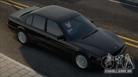 BMW 750i E38 [Black] para GTA San Andreas