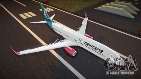 Boeing 737-800 Mexicana para GTA San Andreas