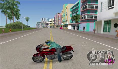 Use capacete para GTA Vice City