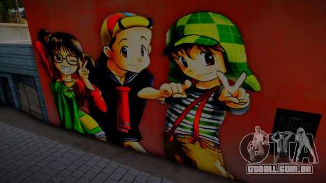 Mural Anime El Chavo para GTA San Andreas