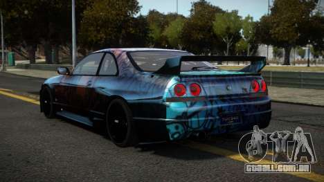 Nissan Skyline R33 GTR G-Racing S13 para GTA 4