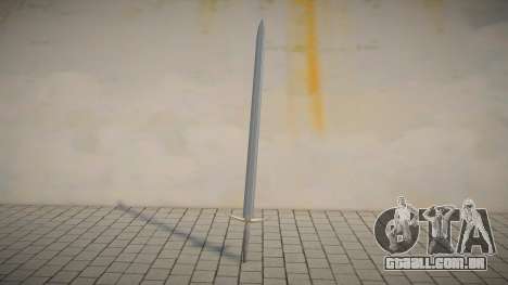 Espada longa para GTA San Andreas