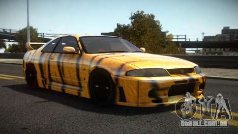 Nissan Skyline R33 GTR G-Racing S14 para GTA 4