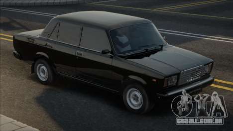 Vaz 2107 Black Edit para GTA San Andreas