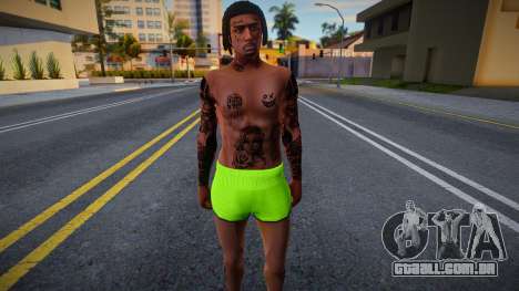Skin Man beach v4 para GTA San Andreas