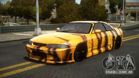 Nissan Skyline R33 GTR G-Racing S14 para GTA 4