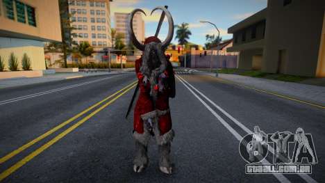 Krampus De Leyenda Navideña para GTA San Andreas