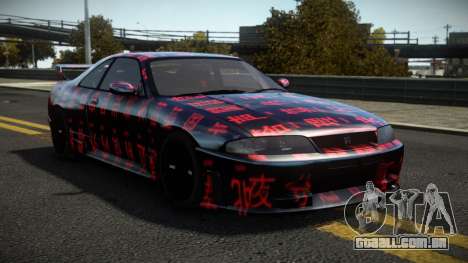 Nissan Skyline R33 GTR G-Racing S12 para GTA 4