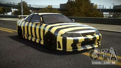 Nissan Skyline R33 GTR G-Racing S11 para GTA 4