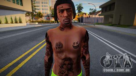 Skin Man beach v4 para GTA San Andreas