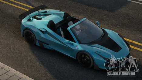 GTA V Grotti Turismo Spider para GTA San Andreas