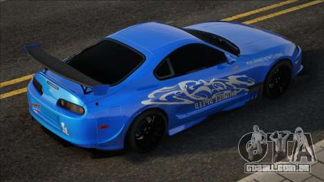 Toyota Supra Blue para GTA San Andreas