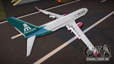 Boeing 737-800 Mexicana para GTA San Andreas