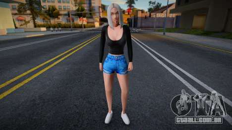 Annelis Hohenzollern Shorti para GTA San Andreas