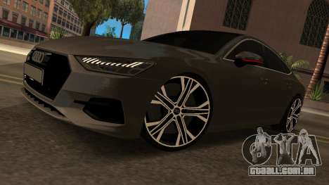Audi A7 (YuceL) para GTA San Andreas