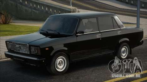 Vaz 2107 Black Edit para GTA San Andreas