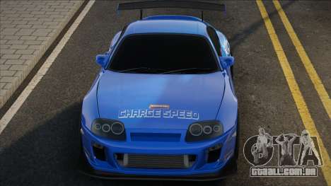 Toyota Supra Blue para GTA San Andreas