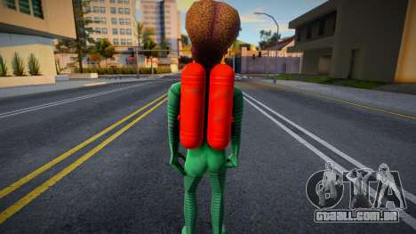 Martian [Martian Invader] v2 para GTA San Andreas