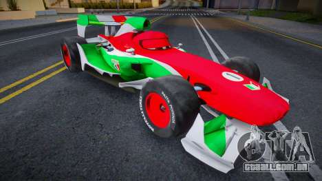 Francesco Bernoulli de Cars 2 para GTA San Andreas