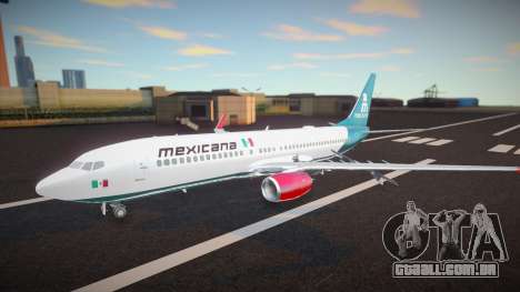 Boeing 737-800 Mexicana para GTA San Andreas