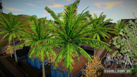 Árvores e palmeiras de alta qualidade para GTA San Andreas