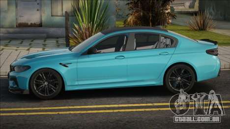 BMW M5 F90 [Blue] para GTA San Andreas