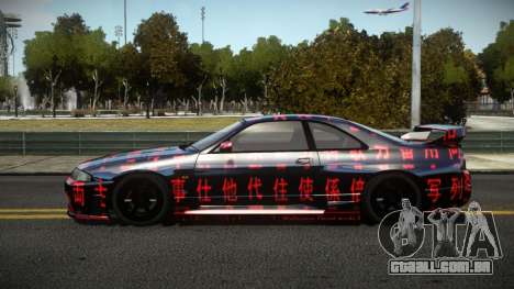 Nissan Skyline R33 GTR G-Racing S12 para GTA 4