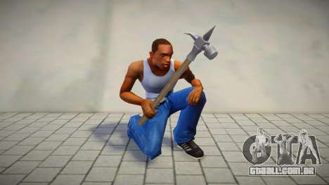 O Warhammer do Mercenário para GTA San Andreas