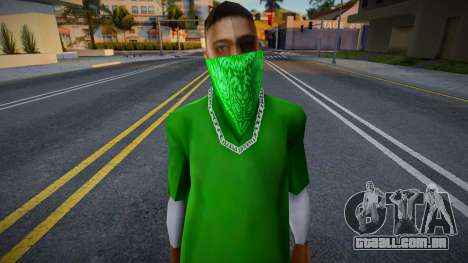 New Grove Street Member v4 para GTA San Andreas