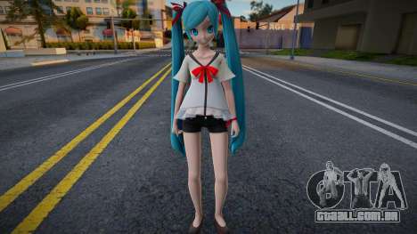 PDFT Hatsune Miku Shiny v1 para GTA San Andreas