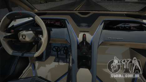 Lamborghini Lanzador 2024 Blue para GTA San Andreas