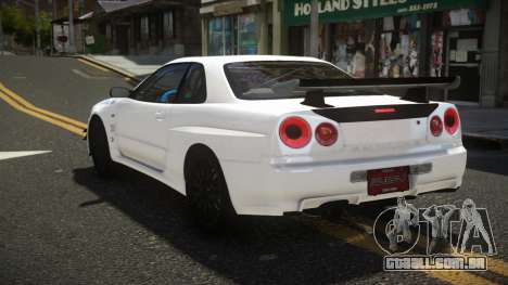 Nissan Skyline R34 GT-R LR-S para GTA 4