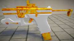 Pistol MKII White And Fire para GTA San Andreas
