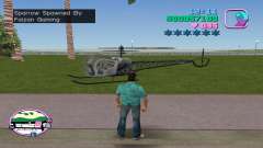 Helicóptero Spawn Sparrow para GTA Vice City