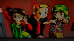 Mural Anime El Chavo para GTA San Andreas