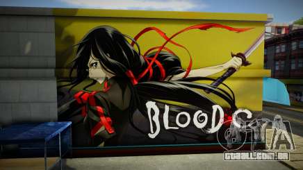 Mural Saya Kisaragi (San Fierro) para GTA San Andreas