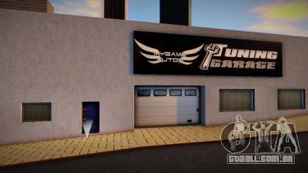 Entrada para as garagens de tuning de automóveis para GTA San Andreas