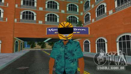 Tommy With Bike Helmet para GTA Vice City